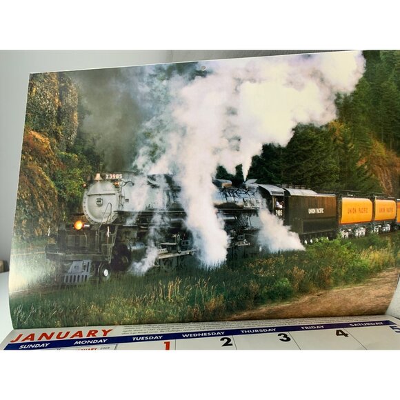 Union Pacific 2008 Official Train Photography Calendar - Picture 3 of 10